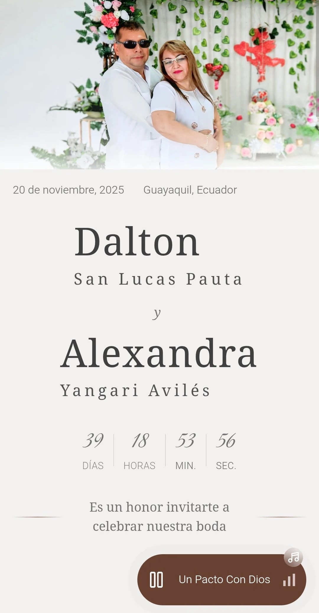 Dalton y Alexandra